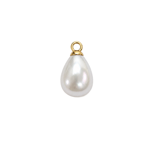 Goutte blanche nacrée
