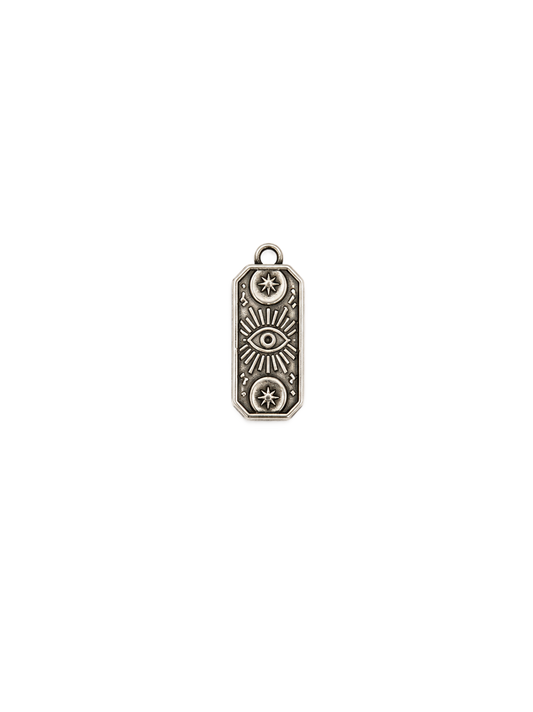 Médaille rectangulaire soleil 2