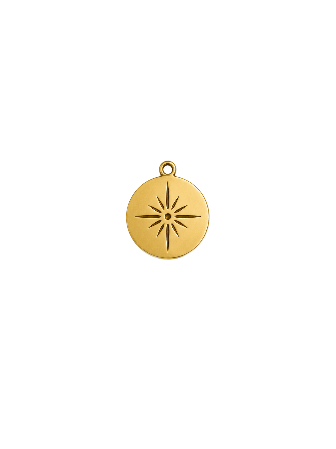 Médaille soleil doré
