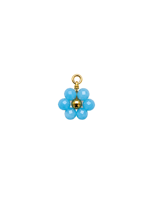 Fleur turquoise