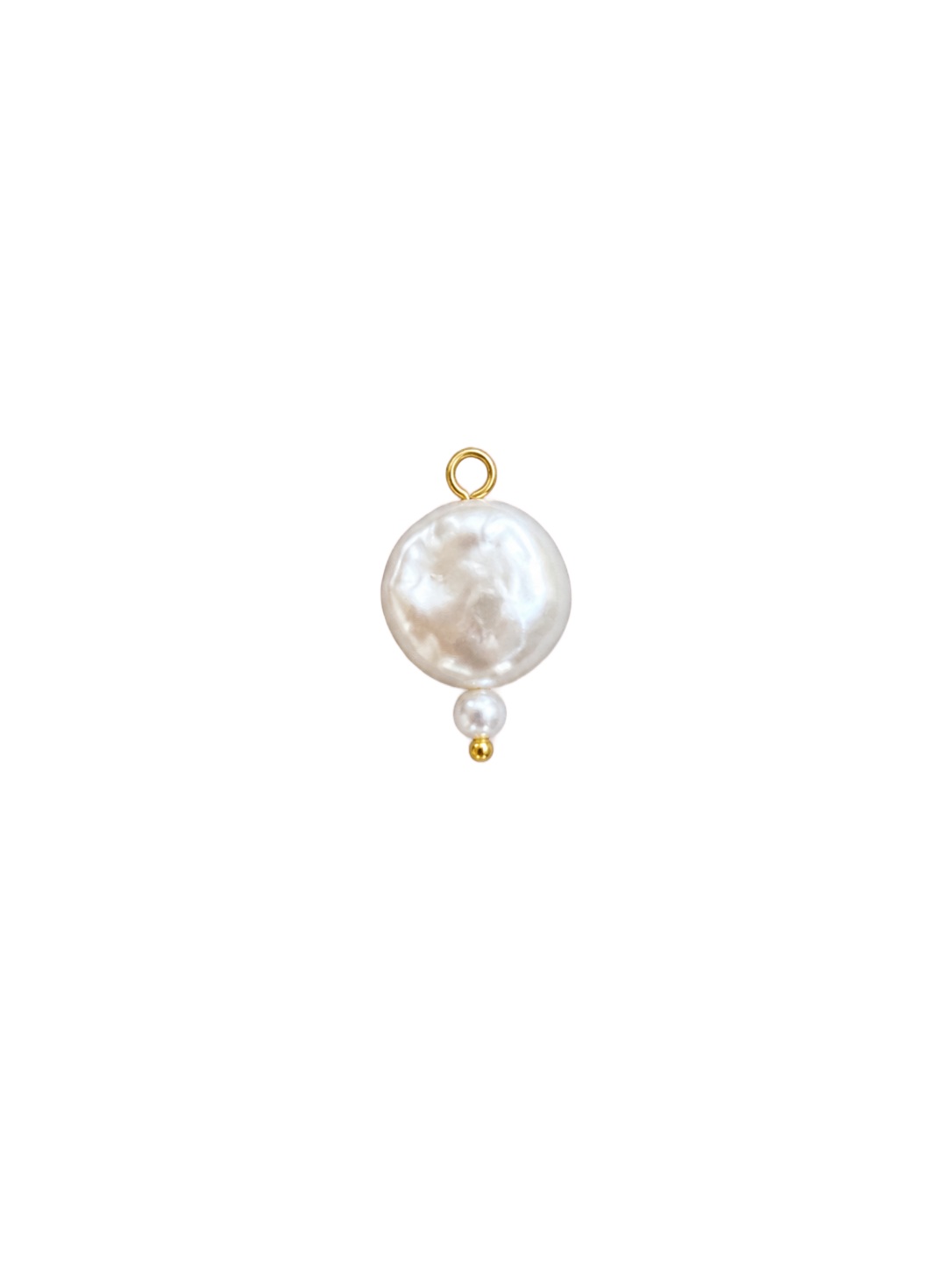 Perle blanche ronde